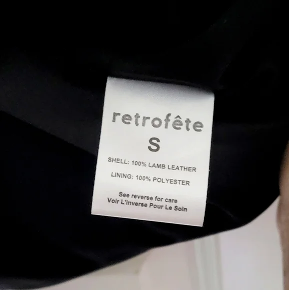 Retrofete Leather Willa Dress - Picture 4 of 5